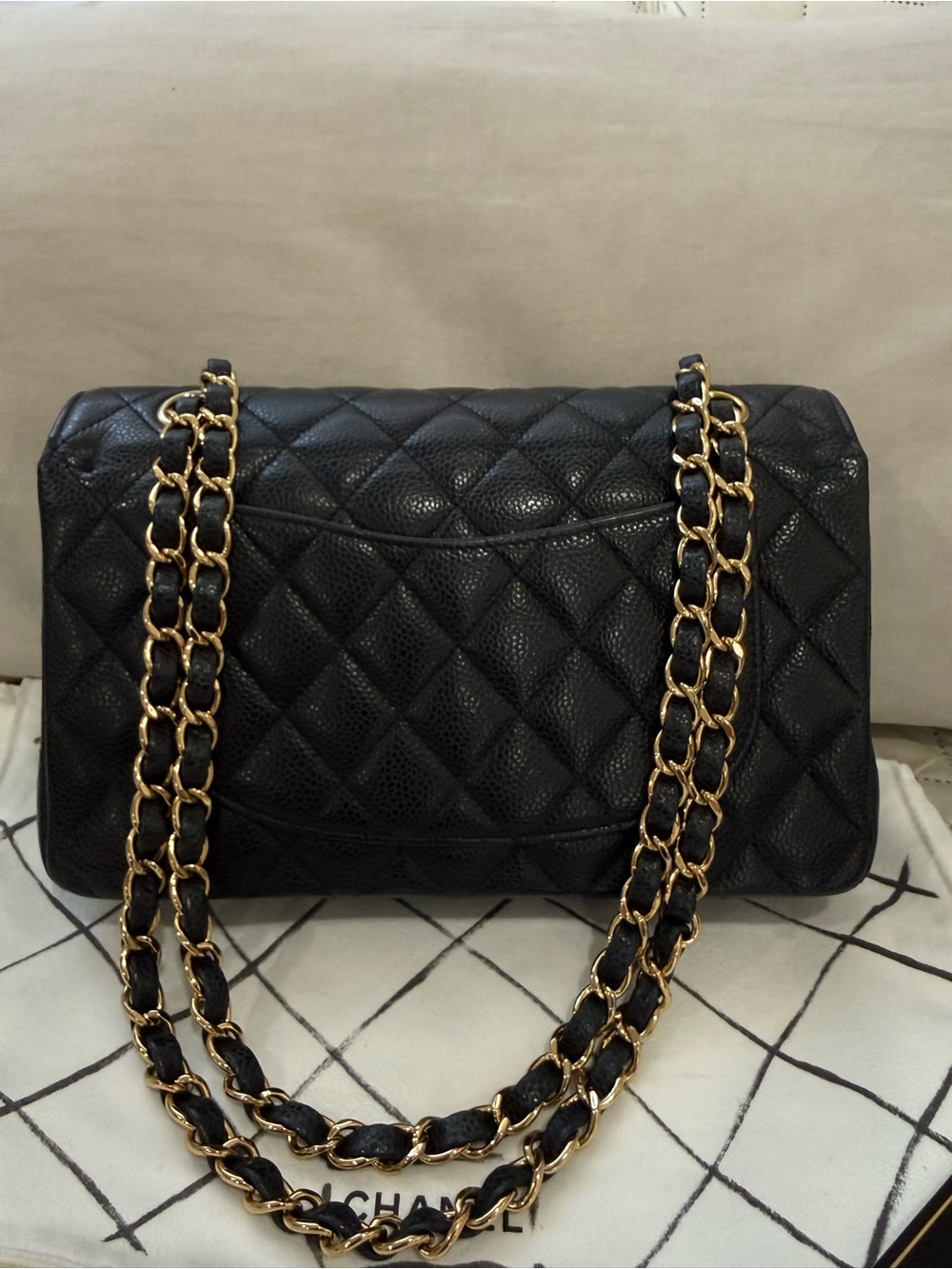 Chanel Classic Double Flap Caviar GHW - Picture 2 of 9